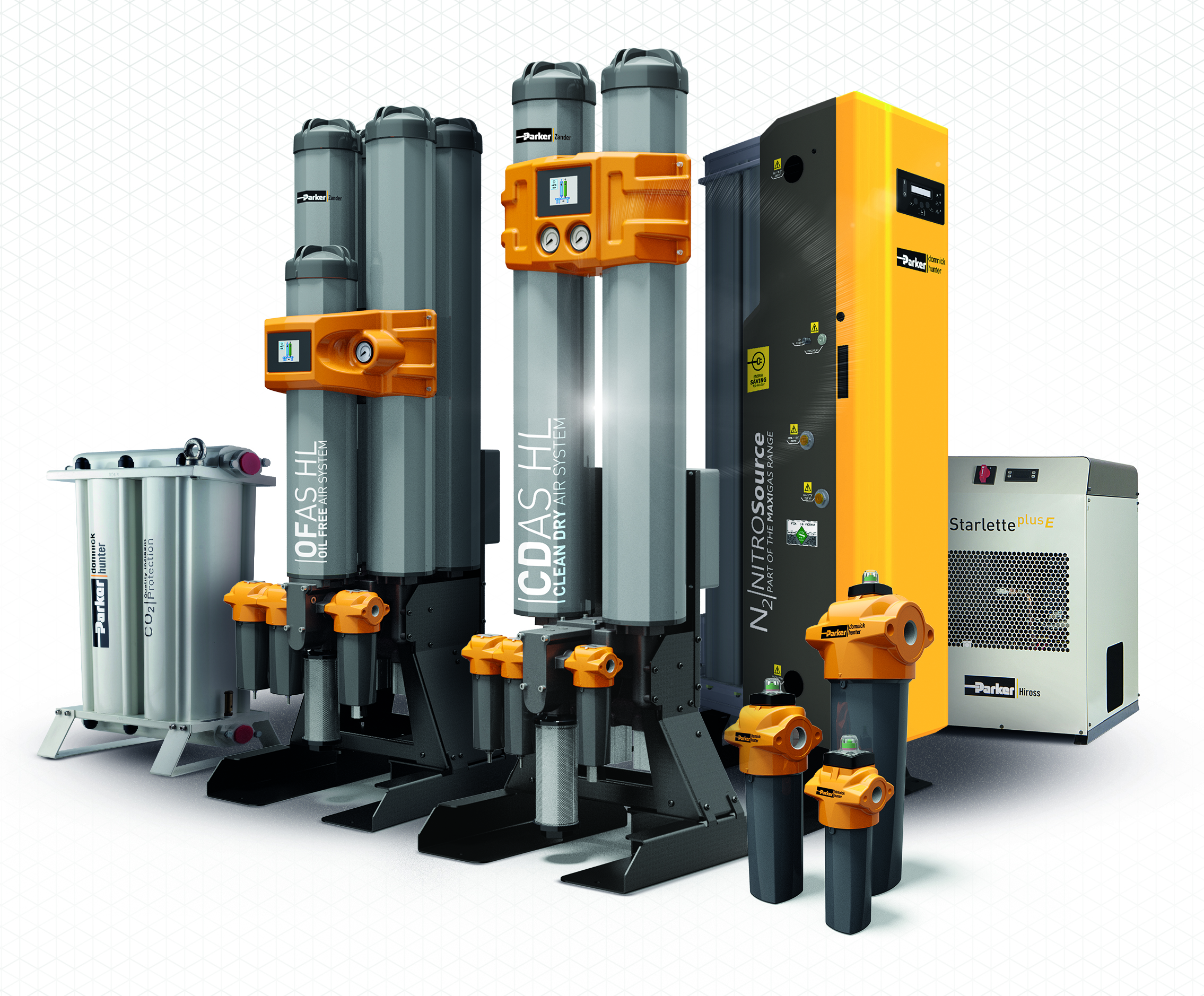 Compressed air dryer 